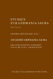 100 Jahre Germania Sacra - Cover