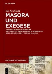 Masora und Exegese