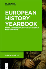Dress and Cultural Difference in Early Modern Europe - Cover