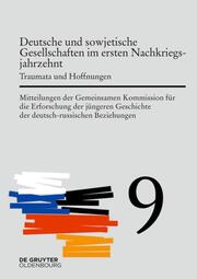 Deutsche und sowjetische Gesellschaften im ersten Nachkriegsjahrzehnt - Cover
