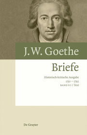Johann Wolfgang von Goethe Briefe 1791 - 1793