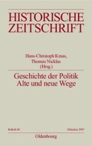 Geschichte der Politik - Cover