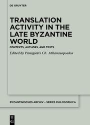 Translation Activity in Late Byzantine World - Cover