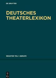 Deutsches Theater-Lexikon Berufe - Cover
