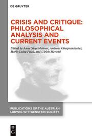 Crisis and Critique: Philosophical Analysis and Current Events - Cover