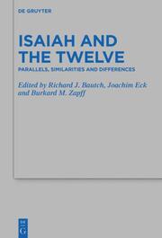 Isaiah and the Twelve - Cover