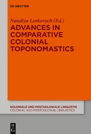 Advances in Comparative Colonial Toponomastics - Cover