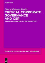 Critical Corporate Governance and CSR