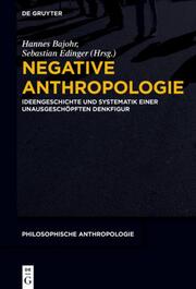 Negative Anthropologie - Cover
