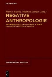 Negative Anthropologie - Cover
