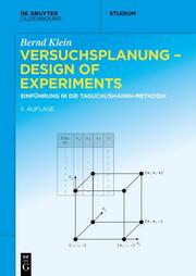 Versuchsplanung - Design of Experiments - Cover