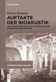 Auftakte der Bioakustik - Cover