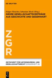 Große Gesellschaftsverträge aus Geschichte und Gegenwart - Cover