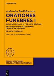 Orationes funebres I - Cover