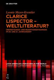 Clarice Lispector - Weltliteratur? - Cover