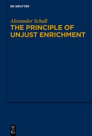 The Principle of Unjust Enrichment