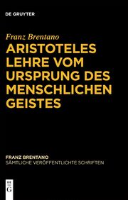 Aristoteles Lehre vom Ursprung des menschlichen Geistes - Cover