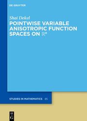 Pointwise Variable Anisotropic Function Spaces on