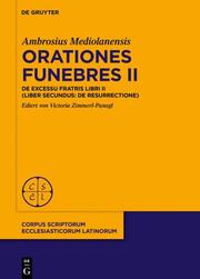 Orationes funebres II - Cover