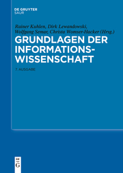 Grundlagen der Informationswissenschaft - Cover