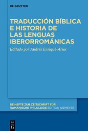 Traducción bíblica e historia de las lenguas iberorrománicas - Cover