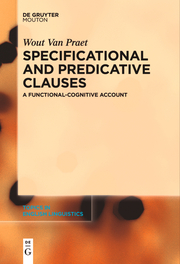 Specificational and Predicative Clauses