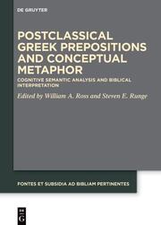Postclassical Greek Prepositions and Conceptual Metaphor - Cover