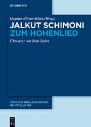 Jalkut Schimoni zum Hohenlied - Cover