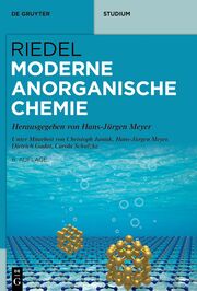 Riedel Moderne Anorganische Chemie - Cover