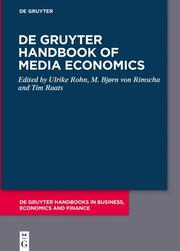 De Gruyter Handbook of Media Economics - Cover