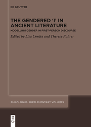 The Gendered I in Ancient Literature - Cover