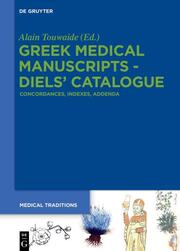 Greek Medical Manuscripts - Diels Catalogue
