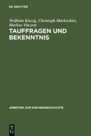 Tauffragen und Bekenntnis - Cover