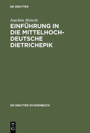 Einführung in die mittelhochdeutsche Dietrichepik - Cover