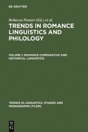 Romance Comparative and Historical Linguistics - Cover