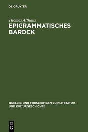 Epigrammatisches Barock