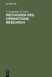 Methoden des Operations Research - Cover