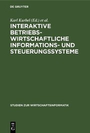 Interaktive betriebswirtschaftliche Informations- und Steuerungssysteme - Cover