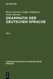 Grammatik der deutschen Sprache - Cover