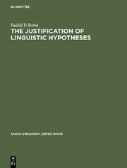 The Justification of Linguistic Hypotheses - Cover