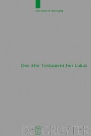Das Alte Testament bei Lukas - Cover