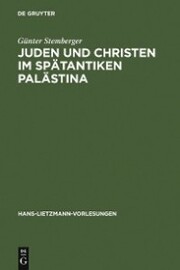 Juden und Christen im spätantiken Palästina - Cover