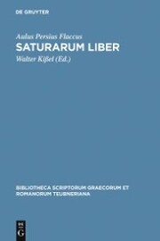 Saturarum liber - Cover