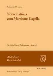 »Notker latinus« zum Martianus Capella