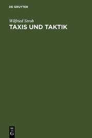 Taxis und Taktik - Cover