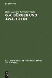 G.A. Bürger und J.W.L. Gleim