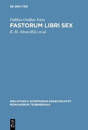 Fastorum libri sex - Cover