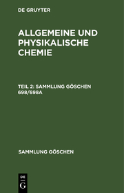 Schulze, Werner: Allgemeine und physikalische Chemie.Teil 2