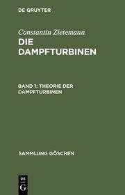 Theorie der Dampfturbinen - Cover