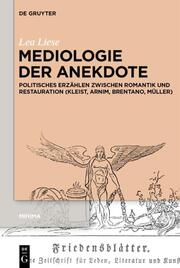 Mediologie der Anekdote - Cover